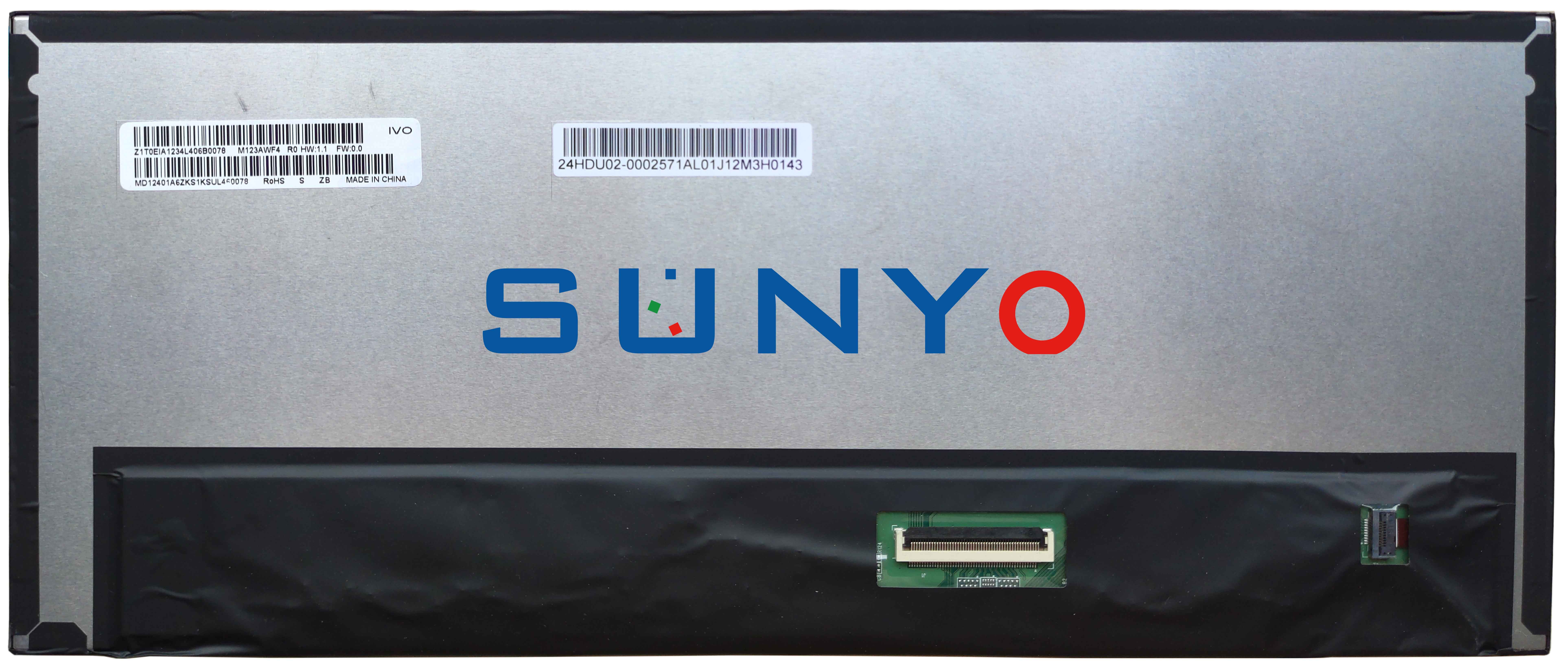 M123AWF4 R0 12.3inch 1920x720 Automotive LCD Module