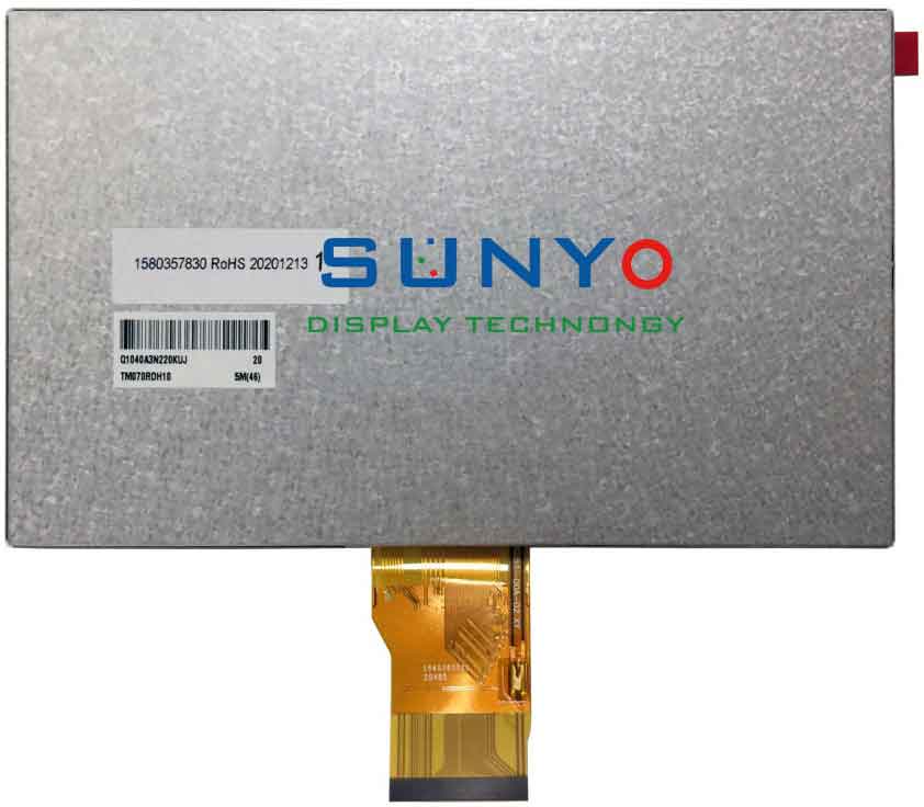 TM070JDHG30-00 7.0inch 1280x800 Industrial LCD Module