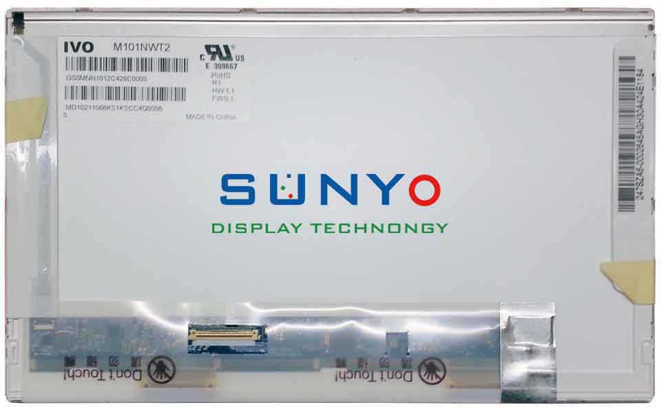 M101NWT2 R1 10.1inch 1024x600 Industrial LCD Module