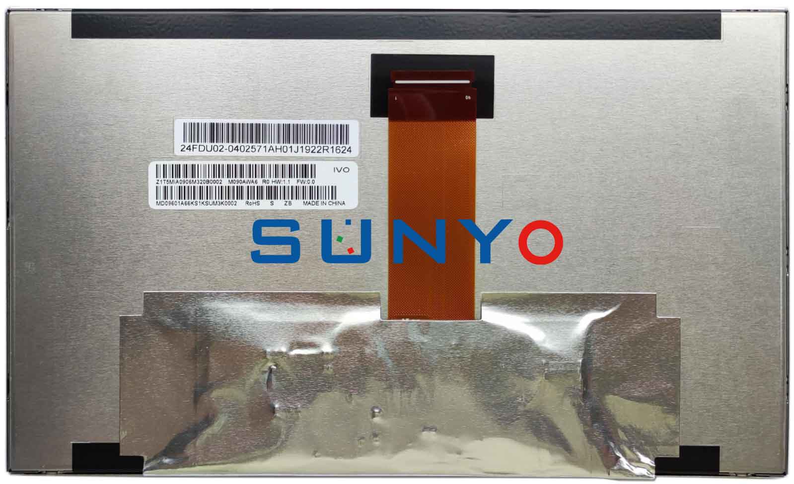 M090AWA6 R0/R1 9.0inch 1280x720 Automotive LCD Module