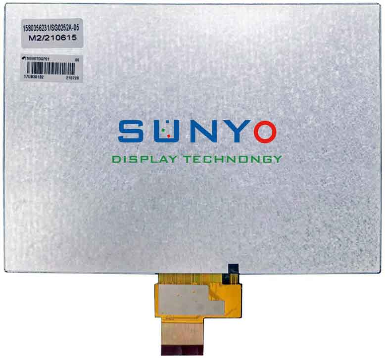 TM080TDGP01 8inch 1024x768 Industrial LCD Module