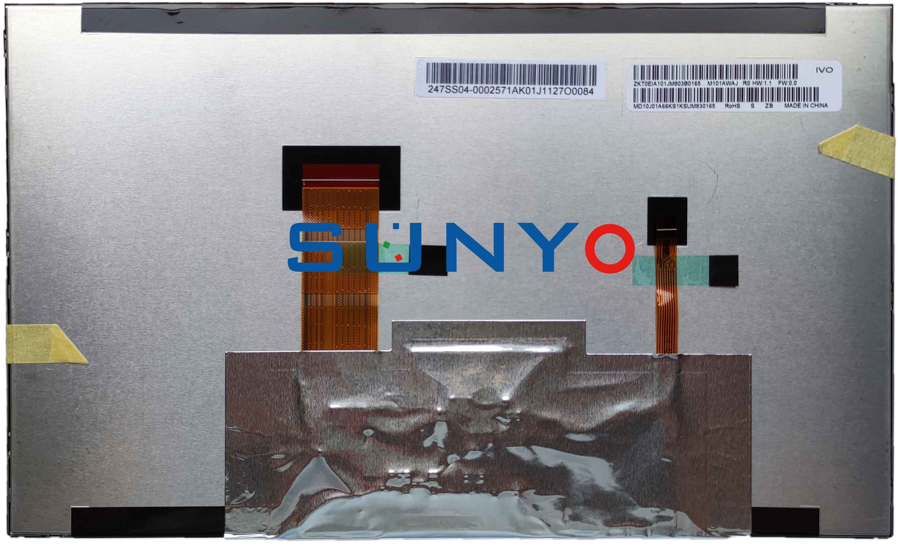 M101AWAJ R0 10.1 Inch High Brightness TFT LCD Module | 1280x720 | IVO
