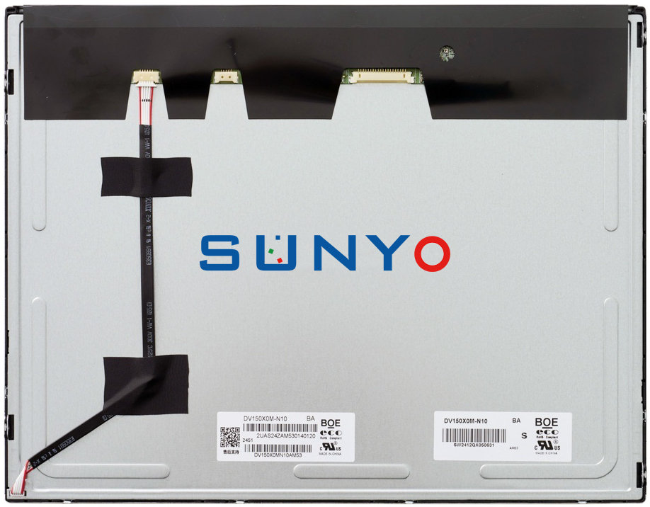 DV150X0M-N10 15 Inch TFT LCD Module | 1024x768 XGA | BOE