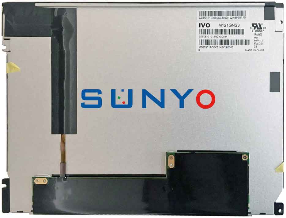 M121GNS3 R0 12.1inch 800x600 Industrial LCD Module