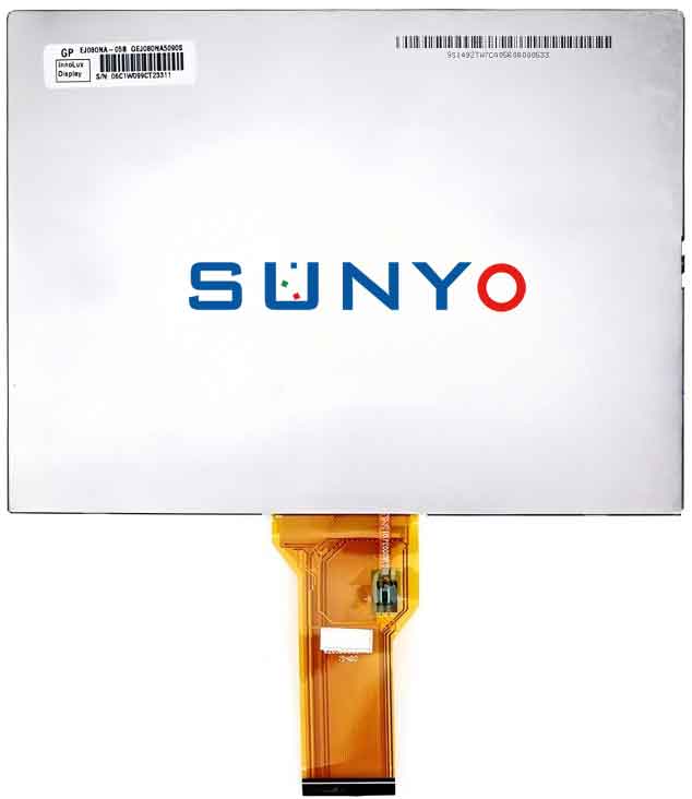 EJ080NA-05B 8.0inch 800x600 Industrial LCD Module